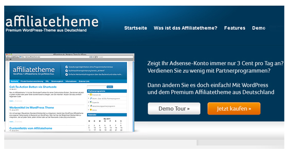affiliate wordpress theme